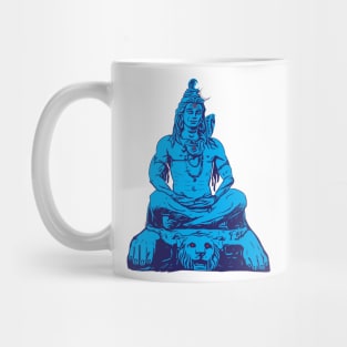 Shiva Meditate Adiyogi Mahadev Aum namah shivaya Mug